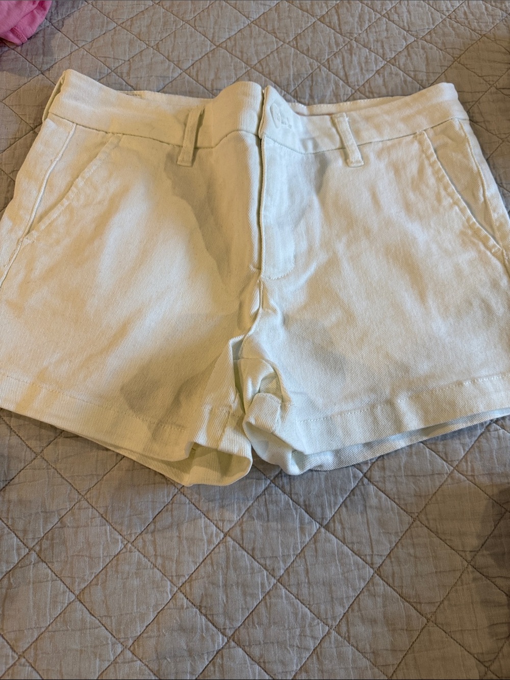Women’s White Casual Shorts - Comfortable Everyday Style- BCBG